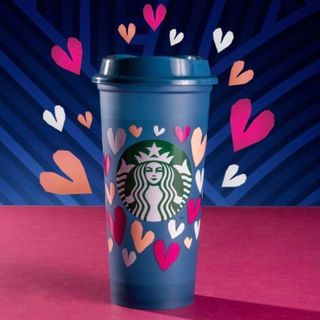 スターバックスコーヒー(Starbucks Coffee)の完売　レア　スターバックス　メキシコ　リユーザブルカップ　ハート(容器)