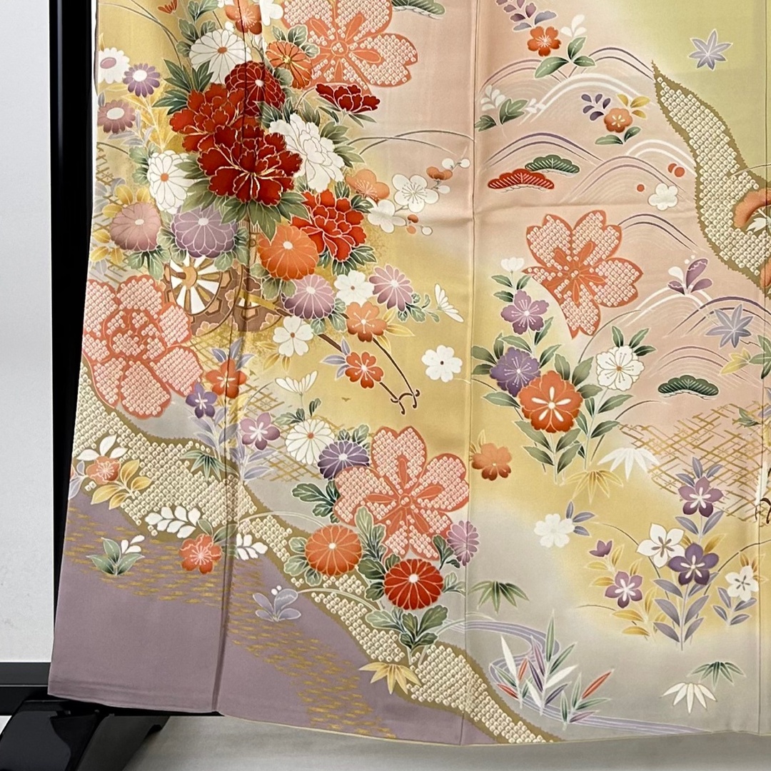 振袖 身丈161cm 裄丈64cm 正絹 美品 秀品