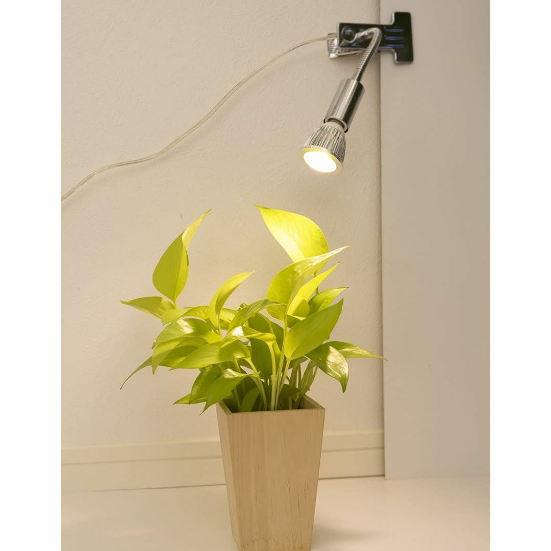 【植物育成LED E17 PLANTLIGHT5W-W】クリップセット