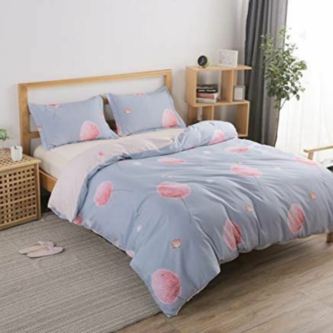 【色: H13】夢ノホーム 掛け布団カバー 単品売り 《150x210cm 綿1 【色: H13】夢ノホーム 掛け布団カバー 単品売り 《150x210cm 綿1