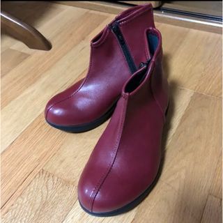 リゲッタ(Re:getA)の最終値下げ　ショートブーツ　リゲッタ　ブーティ　ボルドー　ワイン色(ブーツ)