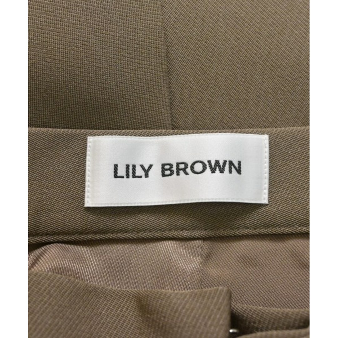 Lily Brown(リリーブラウン)のLILY BROWN リリーブラウン ショートパンツ 0(S位) 茶 【古着】【中古】 レディースのパンツ(ショートパンツ)の商品写真