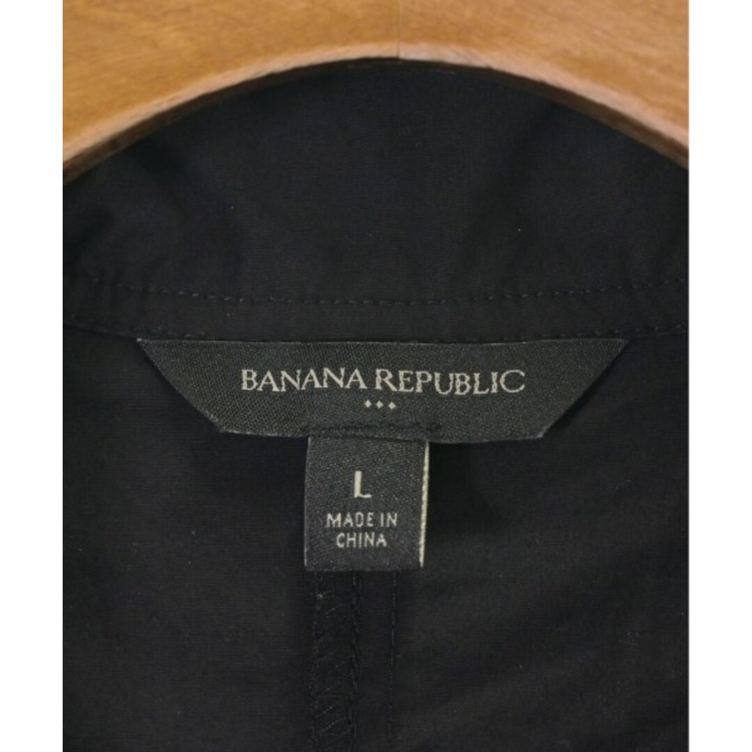 BANANA REPUBLIC バナナリパブリック ステンカラーコート L 黒 2