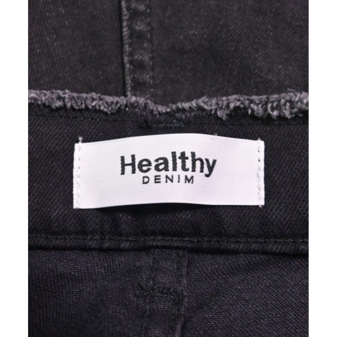 Healthy DENIM(ヘルシーデニム)のHealthy DENIM デニムパンツ 26(M位) 黒(デニム) 【古着】【中古】 レディースのパンツ(デニム/ジーンズ)の商品写真
