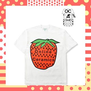 ステューシー(STUSSY)のONLINE CERAMICS strawberry LOGO TEE・完売品(Tシャツ/カットソー(半袖/袖なし))