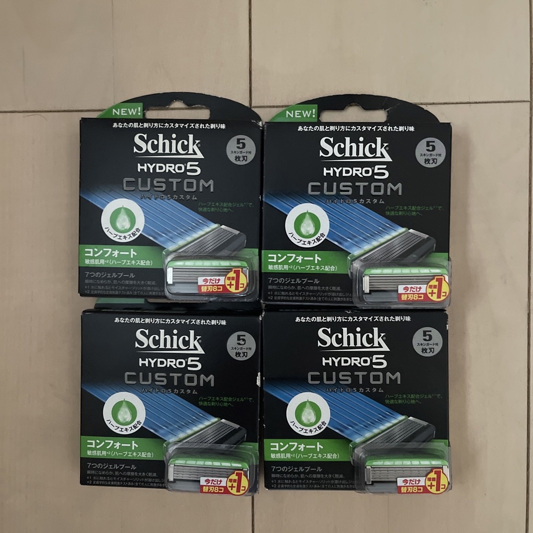 未使用未開封品です シック Schick ハイドロ5コンフォート替刃24個セット