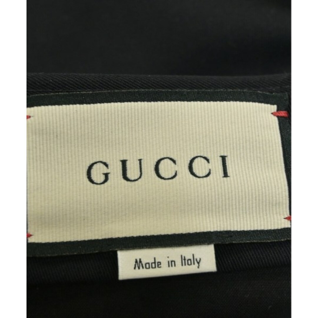 Gucci(グッチ)のGUCCI グッチ スラックス 44(S位) 黒 【古着】【中古】 メンズのパンツ(スラックス)の商品写真