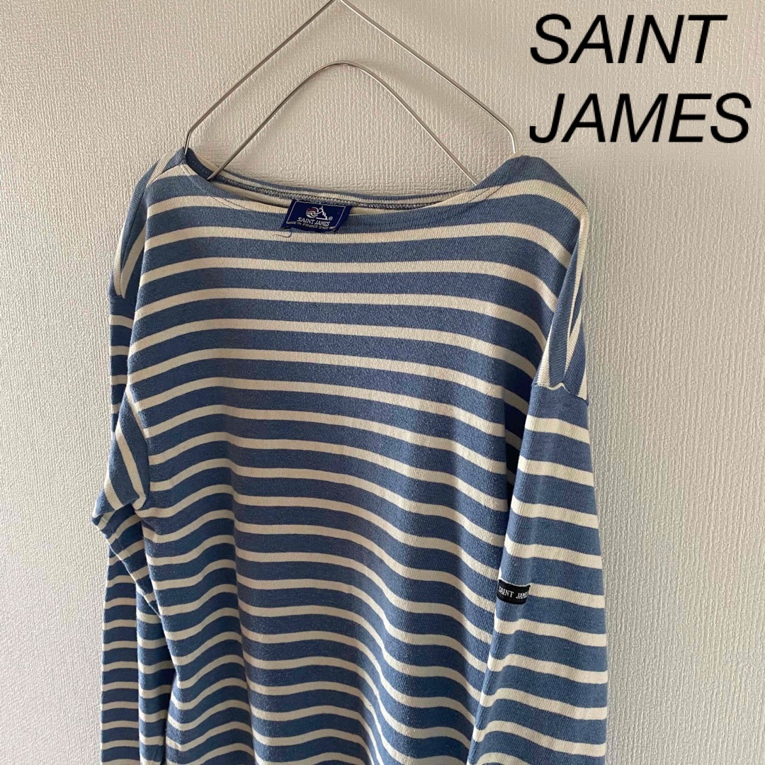 【レアカラー】SAINTJAMESセントジェームスロンtシャツメンズ長袖ボーダー