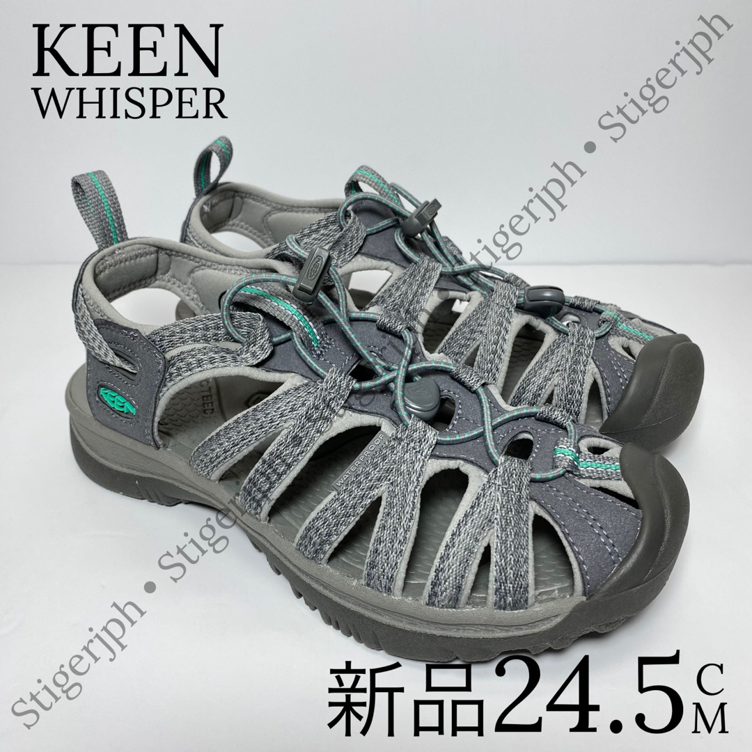 KEEN/whisperウィスパー/サンダル/23cm靴/シューズ