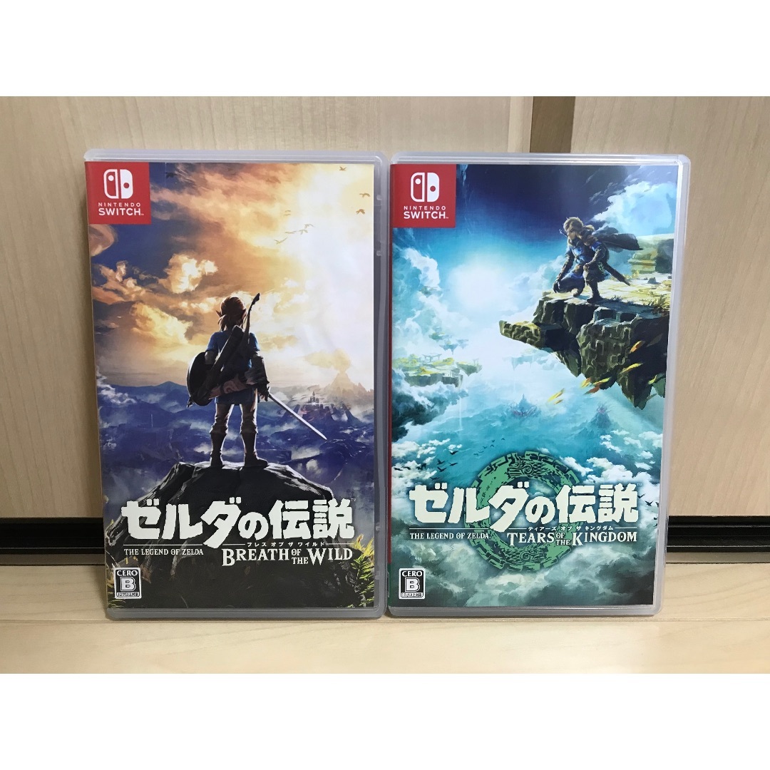 Nintendo Switch - ✨ゼルダの伝説ティアーズオブザキングダム＆ブレスオブザワイルドセット✨即日発送可
