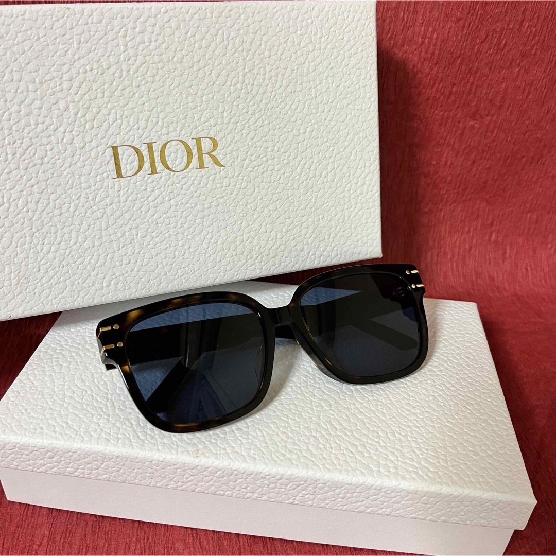 【新品】Dior サングラス スクエア ディオールシグネチャー