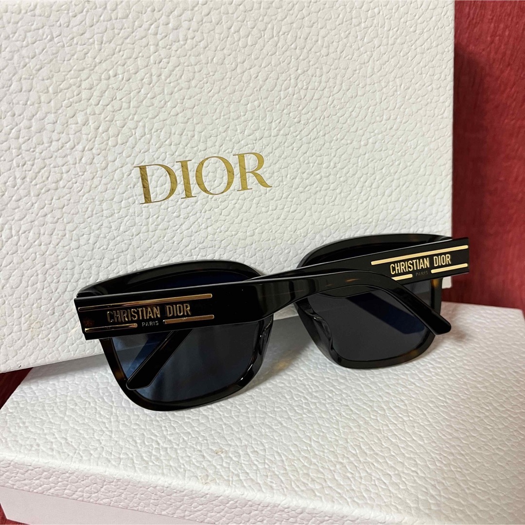 【新品】Dior サングラス スクエア ディオールシグネチャー