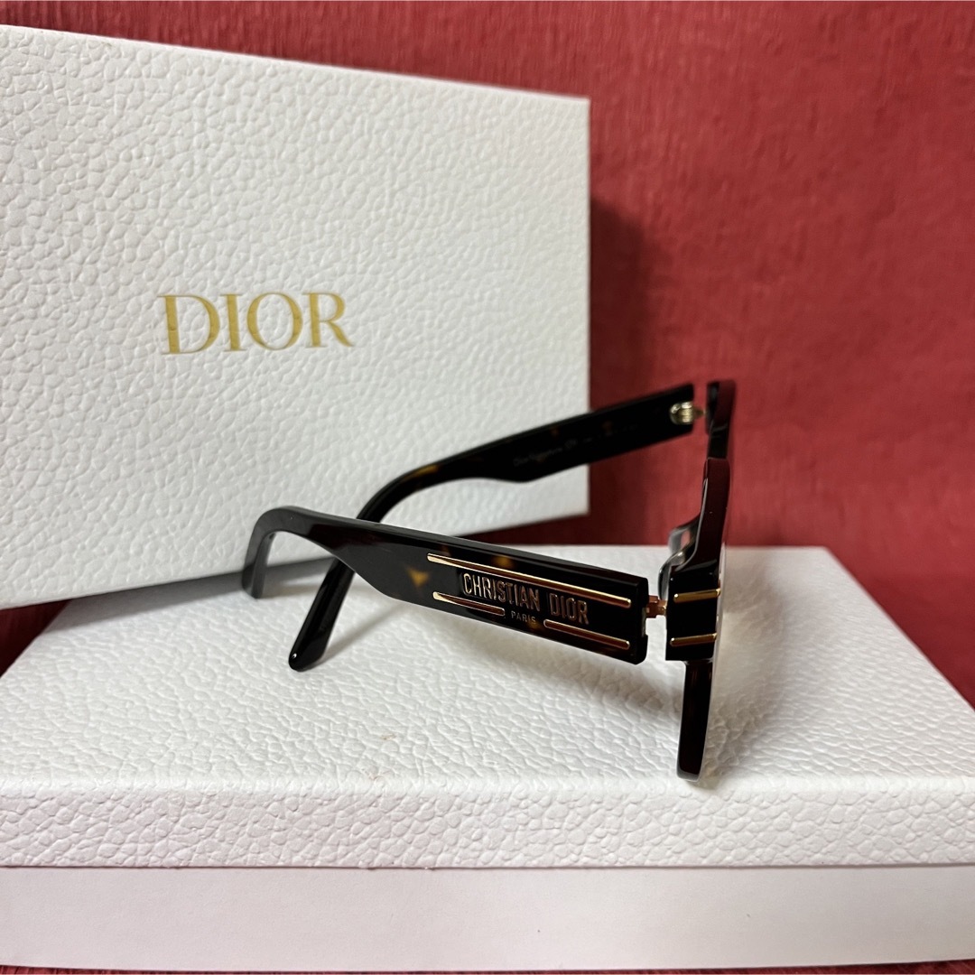 【新品】Dior サングラス スクエア ディオールシグネチャー