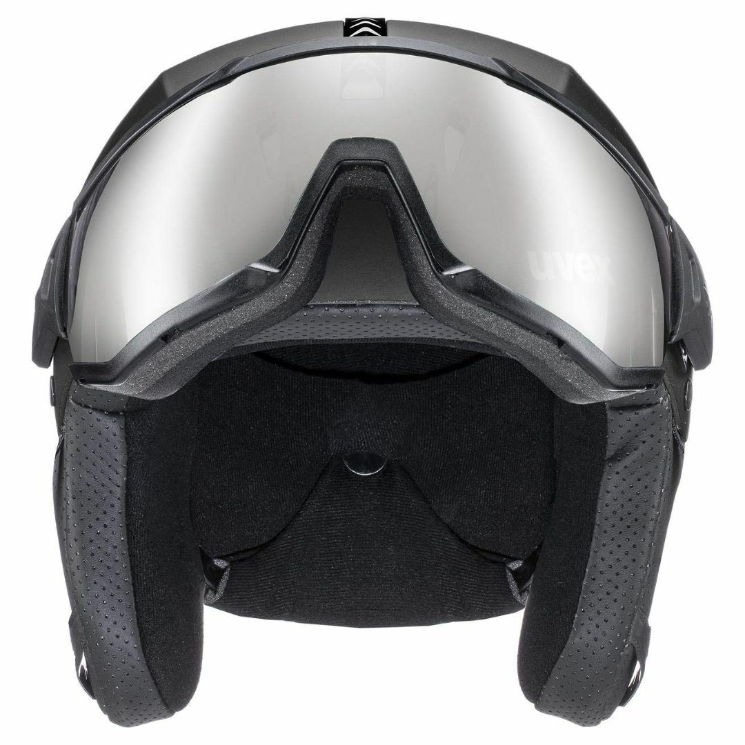 uvex(ウベックス) スキースノーボードバイザーヘルメット ダイヤル式サイズ調 スポーツ/アウトドアのスキー(その他)の商品写真