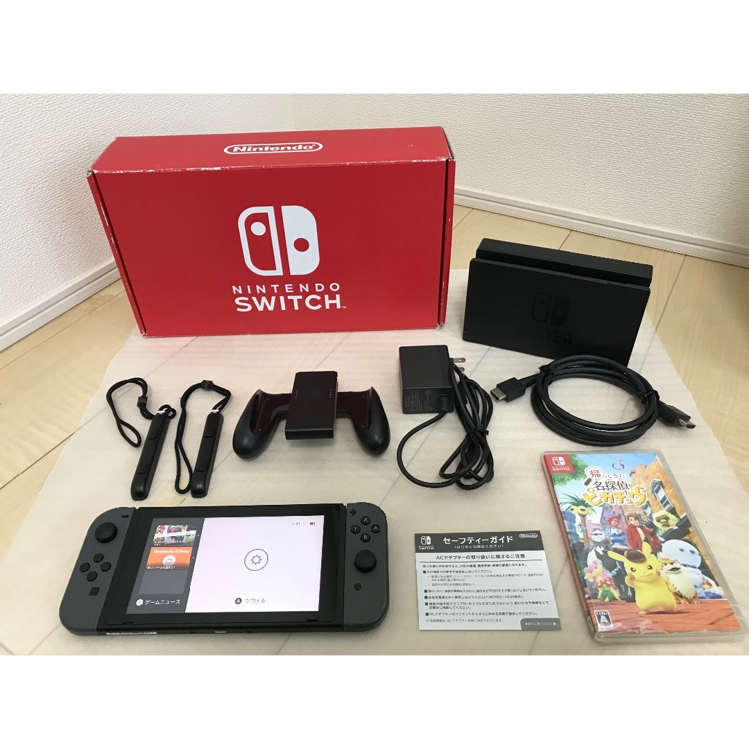 Nintendo Switch - ✨バッテリー強化版Switch本体一式＋新品帰って来た ...