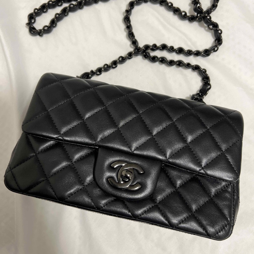 【11月限定出品】CHANEL ソーブラックマトラッセ レア品