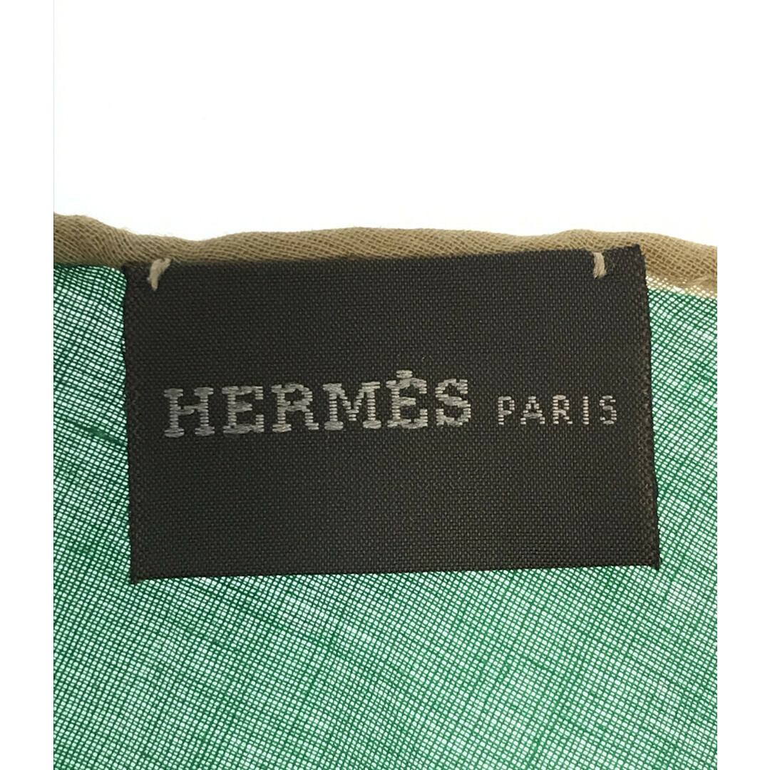 Hermes(エルメス)のエルメス HERMES スカーフ コットン100％ ひし形 レディース レディースのファッション小物(バンダナ/スカーフ)の商品写真