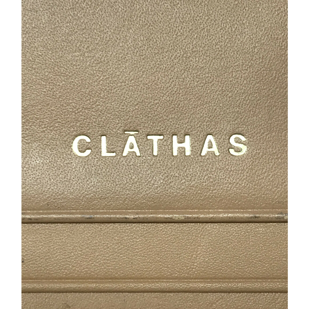 CLATHAS(クレイサス)のクレイサス 長財布 ラメ エナメル フラワー型押し レディース レディースのファッション小物(財布)の商品写真