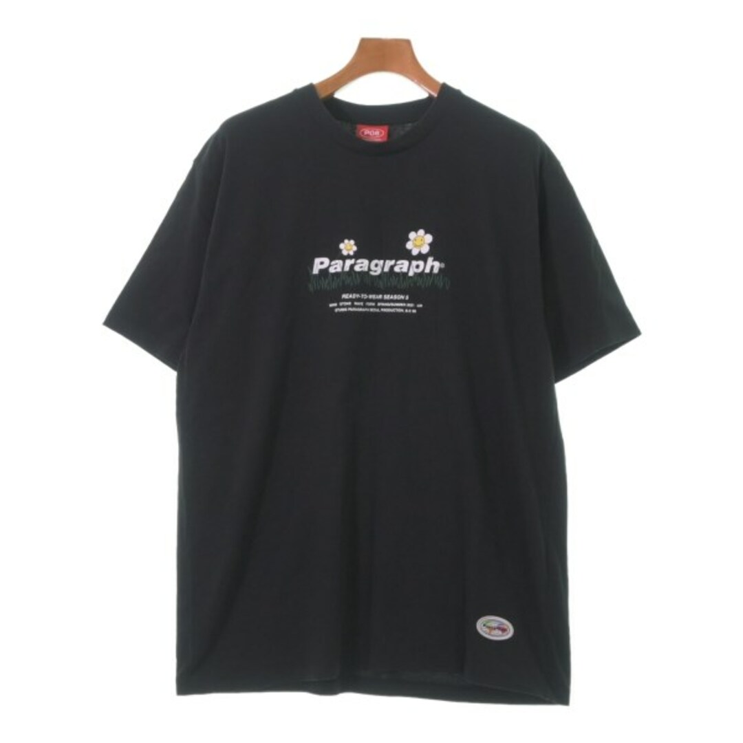 Paragraph パラグラフ Tシャツ・カットソー -(L位) 黒