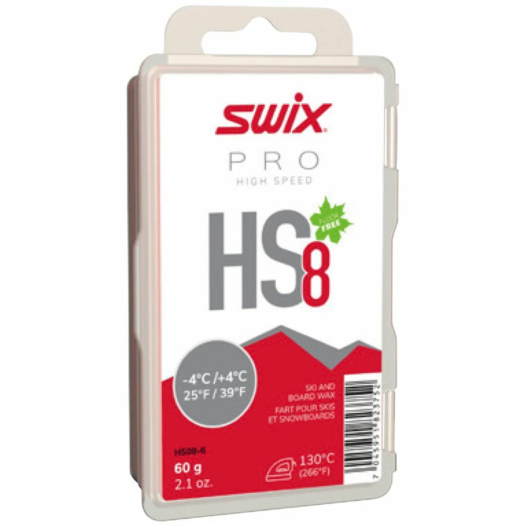 SWIX スウィックス HS8 レッド HS08-6 レーシングワックス トレー