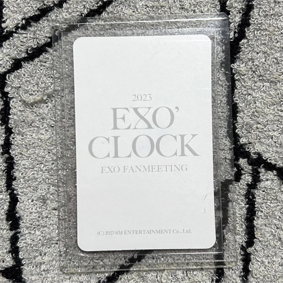 EXO CLOCK スペシャルフォトカード ウルロン ベッキョン トレカ