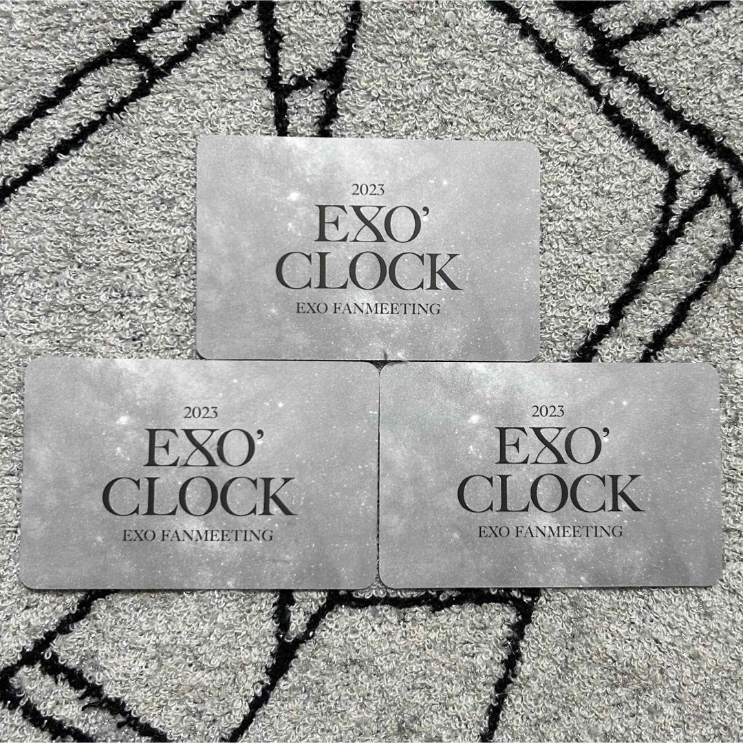 EXO CLOCK スペシャルフォトカード ウルロン ベッキョン トレカ