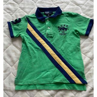 ポロラルフローレン(POLO RALPH LAUREN)のポロバイラルフローレン　半袖ポロシャツ　90 グリーン(Tシャツ/カットソー)