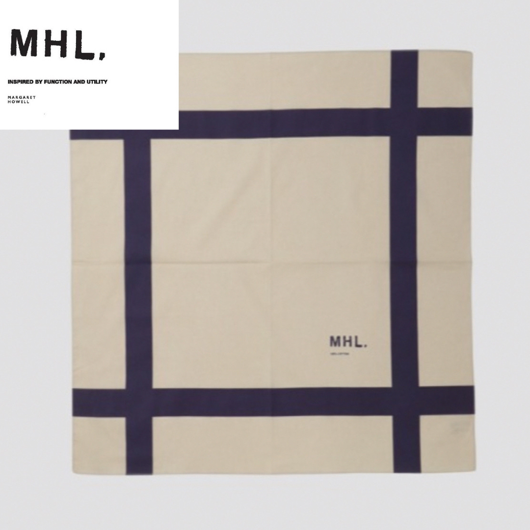 【お値下げ✨】MHL. / PRINTED COTTON SCARF