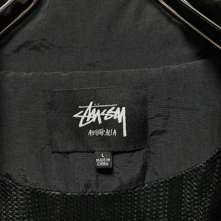 stussy ペイズリー ボアジャケット Lサイズ 即完品