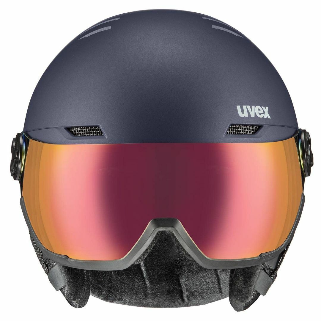 uvex(ウベックス) スキースノーボードバイザーヘルメット ダイヤル式サイズ調 1