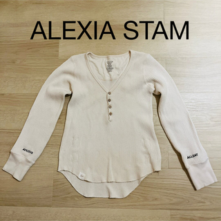 ALEXIA STAM - ALEXIA STAM 長袖 コットン トップスの通販 by マリー's ...