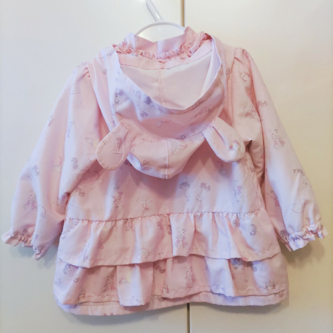 coeur a coeur(クーラクール)の美品♡クーラクール♡ウィンドブレーカー　90 キッズ/ベビー/マタニティのキッズ服女の子用(90cm~)(ジャケット/上着)の商品写真