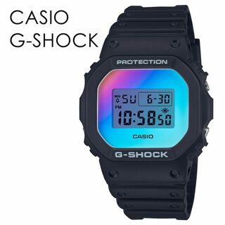 CASIO G-SHOCK Gショック 虹色 レインボー 自分だけのアイテム カシオ メンズ レディース 腕時計 ファッション アウトドア おしゃれ 個性的 かっこいい バグデザイン デジタル ジーショック 時計(腕時計(デジタル))