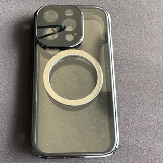 iPhone15Pro用ケースネジ固定式360°全面保護一体型レンズ保護(iPhoneケース)