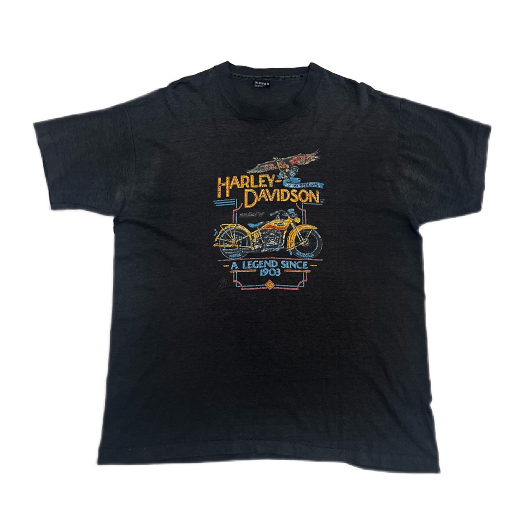 80s USA製 ハーレーダビッドソン フルーツタグ tシャツ | フリマアプリ ラクマ