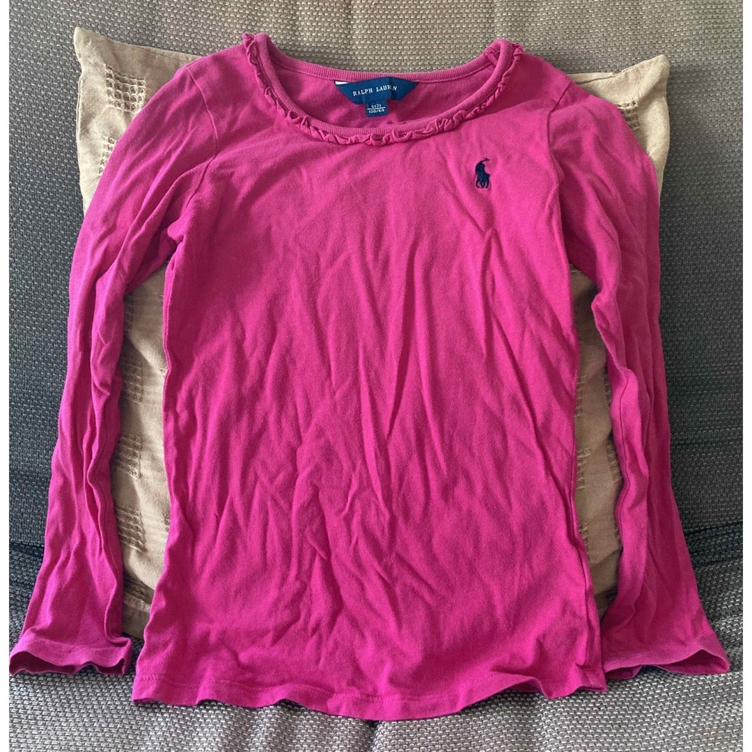 Ralph Lauren(ラルフローレン)のラルフローレン 130 キッズ/ベビー/マタニティのキッズ服女の子用(90cm~)(Tシャツ/カットソー)の商品写真