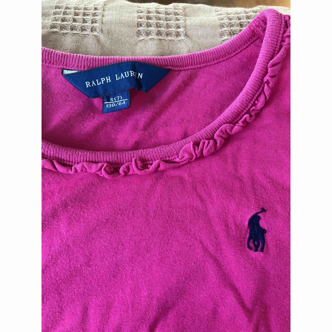 Ralph Lauren(ラルフローレン)のラルフローレン 130 キッズ/ベビー/マタニティのキッズ服女の子用(90cm~)(Tシャツ/カットソー)の商品写真