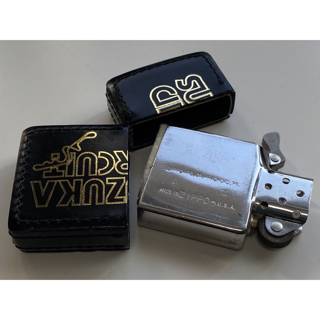 ZIPPO(ジッポー)のZippo/ライター/鈴鹿サーキット/レザー/限定/ビンテージ/1994/未使用 メンズのファッション小物(タバコグッズ)の商品写真