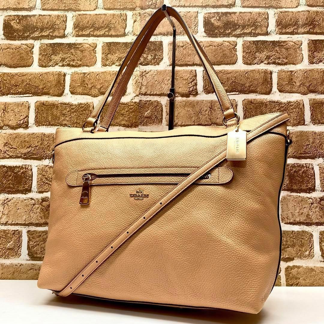 美品！COACH 2wayバッグ 6464