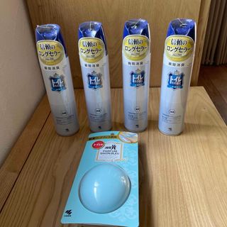 コバヤシセイヤク(小林製薬)のトイレその後に　4本　消臭元　パルファムサボンブルー　セット(日用品/生活雑貨)