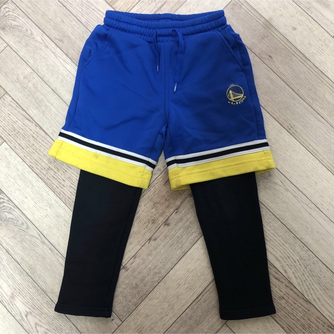 NBA KIDS 裏起毛　レギンス付きハーフパンツ　110cm | フリマアプリ ラクマ