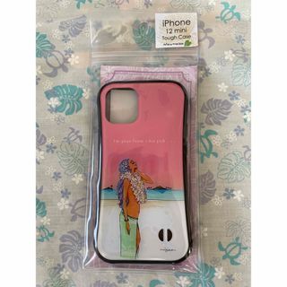 ハワイ【Maunaloa】iPhone12 mini ToughCase ピンク(iPhoneケース)