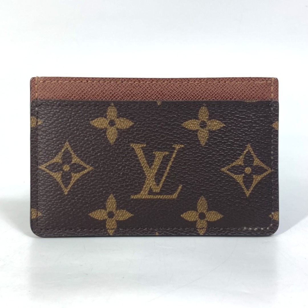 ルイヴィトン LOUIS VUITTON ポルトカルトサーンプル M61733 モノグラム 定期入れ パスケース カードケース モノグラムキャンバス ブラウンファッション小物