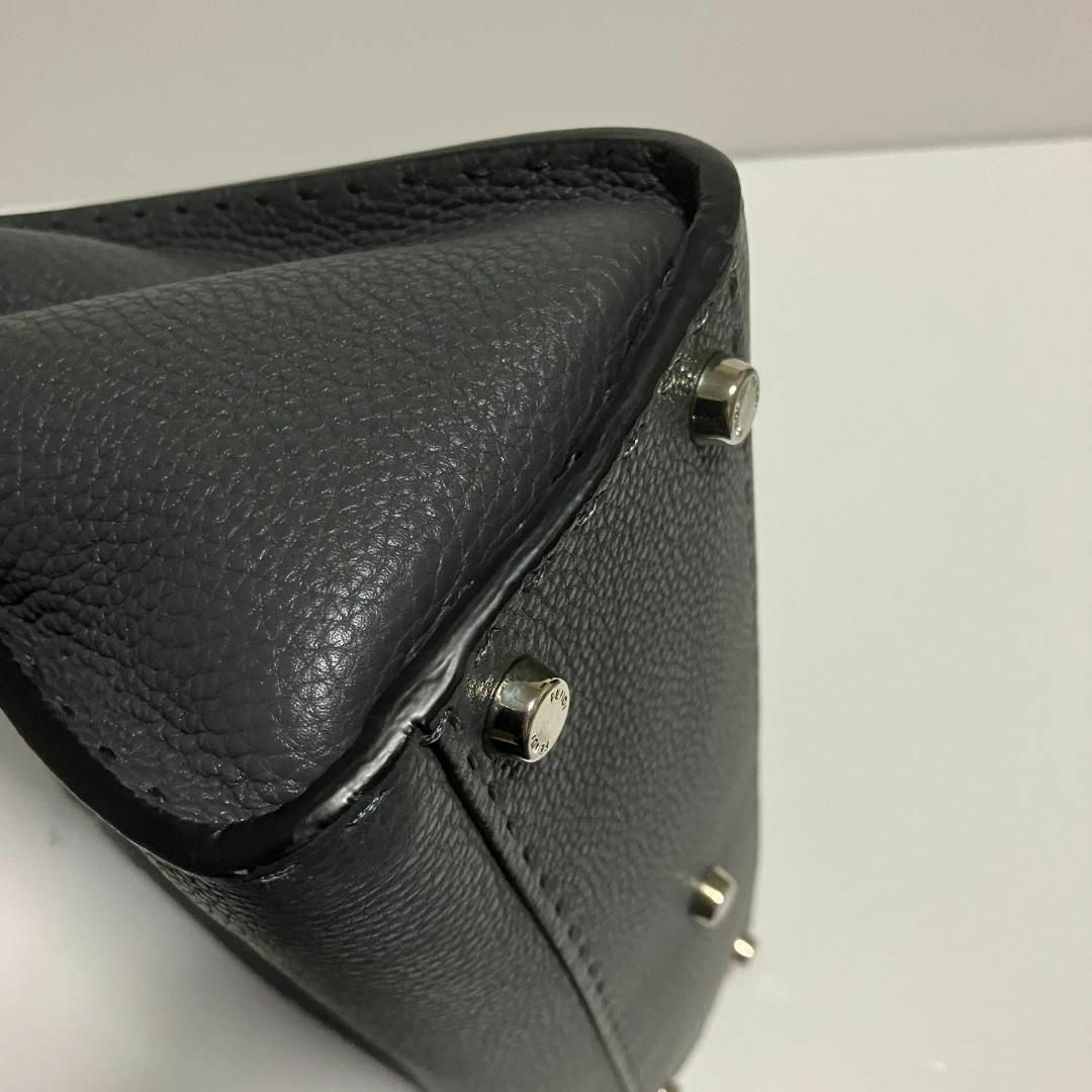 FENDI 8BN290 ピーカブーレギュラー セレリア ハンドバッグ