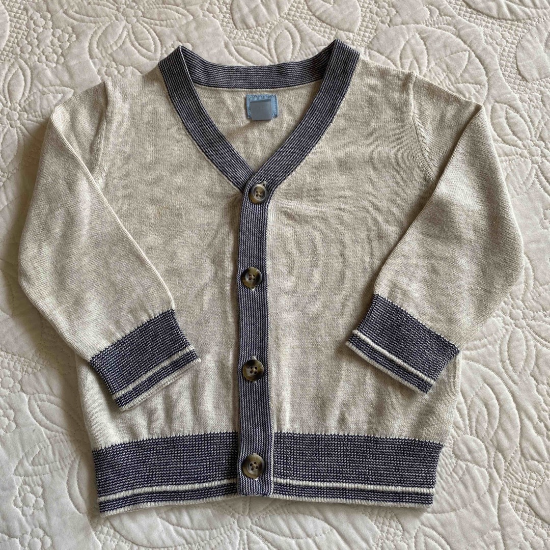 GAP Kids(ギャップキッズ)のgap kids ニットカーディガン キッズ/ベビー/マタニティのベビー服(~85cm)(カーディガン/ボレロ)の商品写真