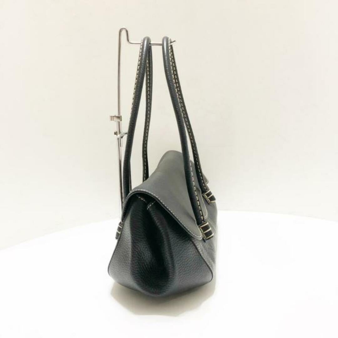 TOD'S - TOD'S(トッズ) ショルダーバッグ 黒 レザーの通販 by TOD'S - TOD'S(トッズ) ショルダーバッグ 黒 レザーの通販 by