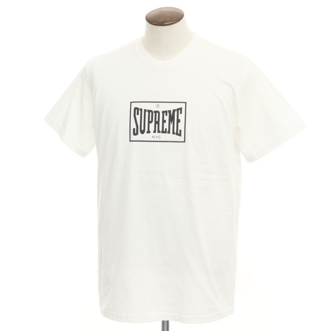 シュプリーム Supreme 2023年秋冬 Warm Up Tee クルーネック 半袖Ｔシャツ ホワイト【サイズL】【メンズ】アイテム半袖Ｔシャツメンズ