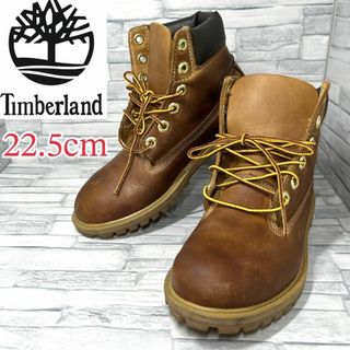 ティンバーランド(Timberland)の✨美品✨ティンバーランド ブーツ ショート 本革 ブラウン 22.5cm(ブーツ)