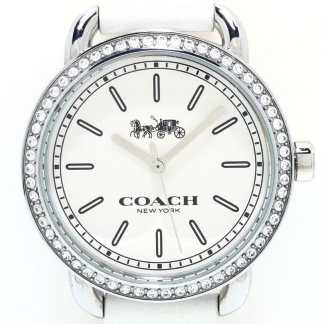 コーチ 腕時計 - CA.105.7.95.1205S 白