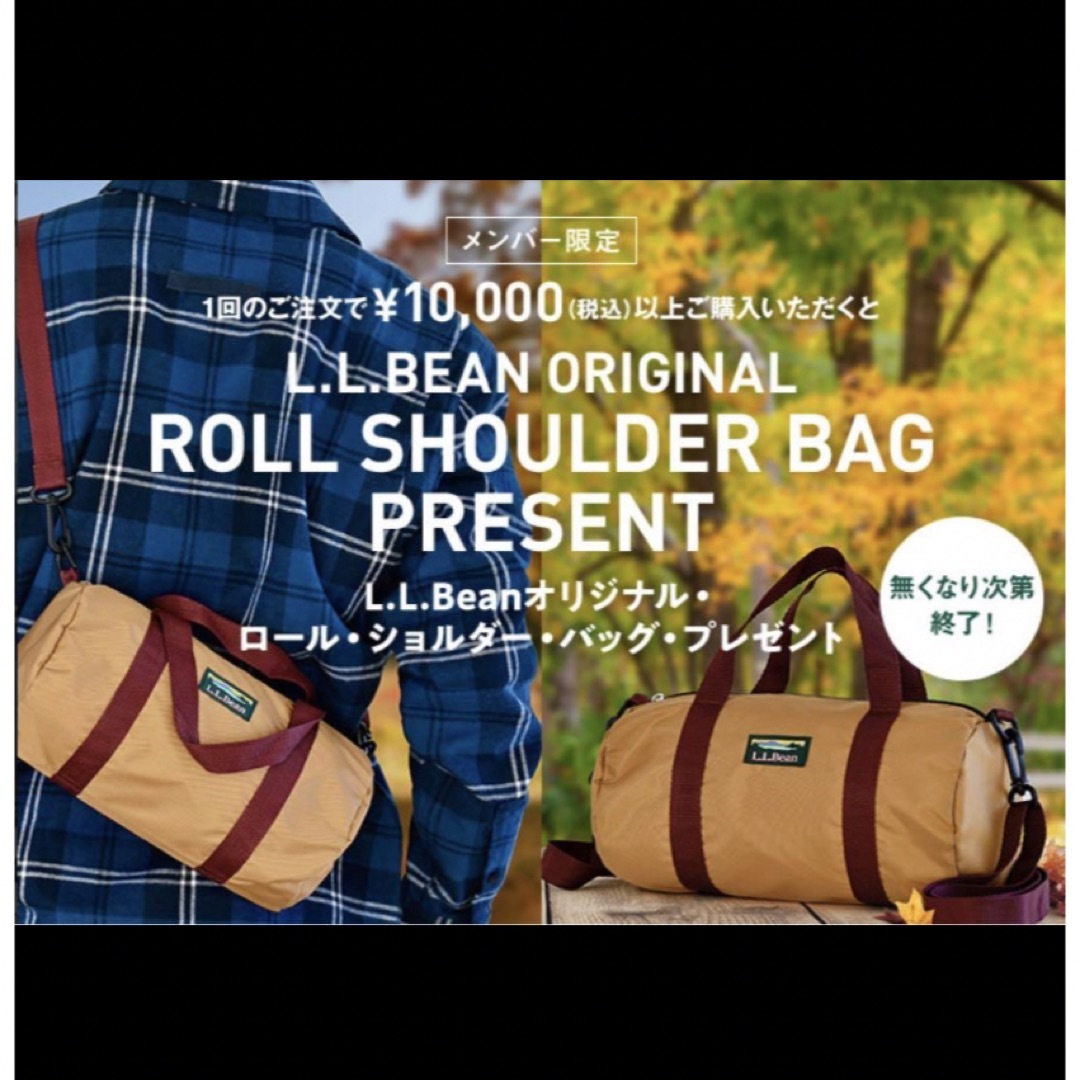 L.L.Bean(エルエルビーン)の L.L.Beanメンバー限定のノベルティバッグ レディースのバッグ(ショルダーバッグ)の商品写真